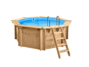 houten zwembad bali rond 3.55 x 1.16
