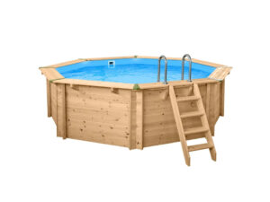 houten zwembad bali rond 4.40 x 1.16