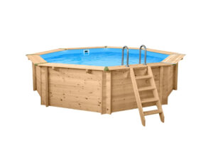 houten zwembad bali rond 5.30 x 1.16