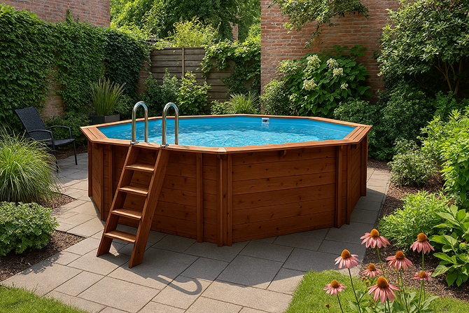 houten zwembad kopen