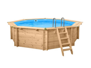 houten zwembad java rond 5.30 x 1.36