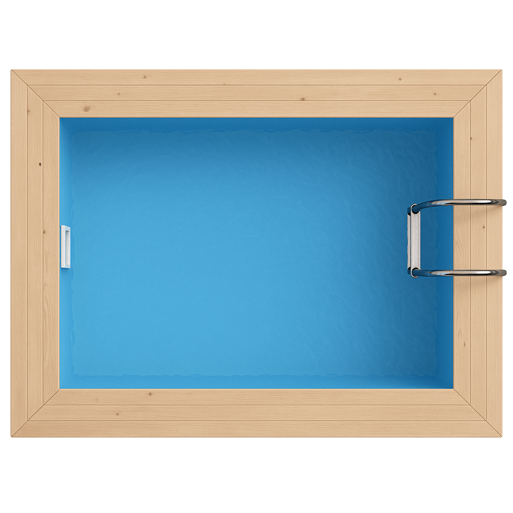 Rechthoekig Houten Zwembad